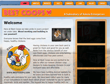 Tablet Screenshot of bestcoops.com